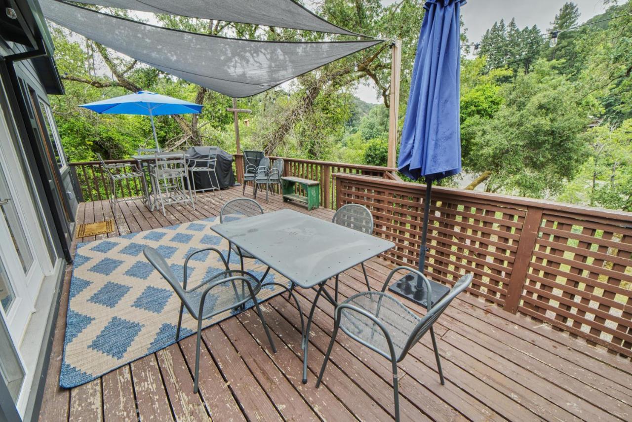 Rivers Breeze Relaxing Riverside Cabin With Private Suite Kayaks Healdsburg Ngoại thất bức ảnh