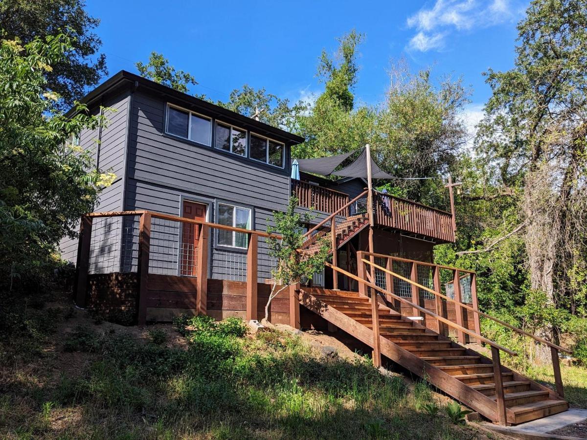 Rivers Breeze Relaxing Riverside Cabin With Private Suite Kayaks Healdsburg Ngoại thất bức ảnh