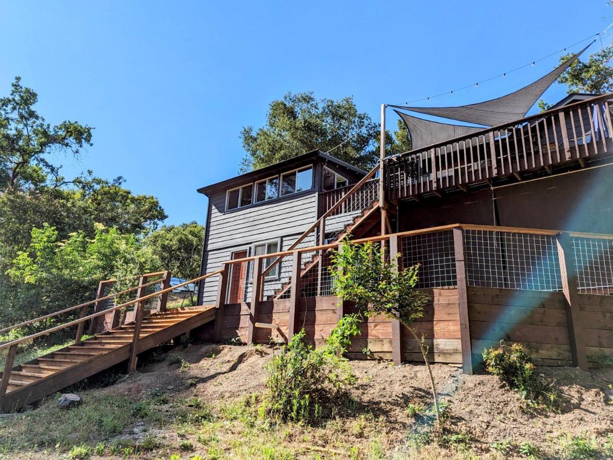 Rivers Breeze Relaxing Riverside Cabin With Private Suite Kayaks Healdsburg Ngoại thất bức ảnh